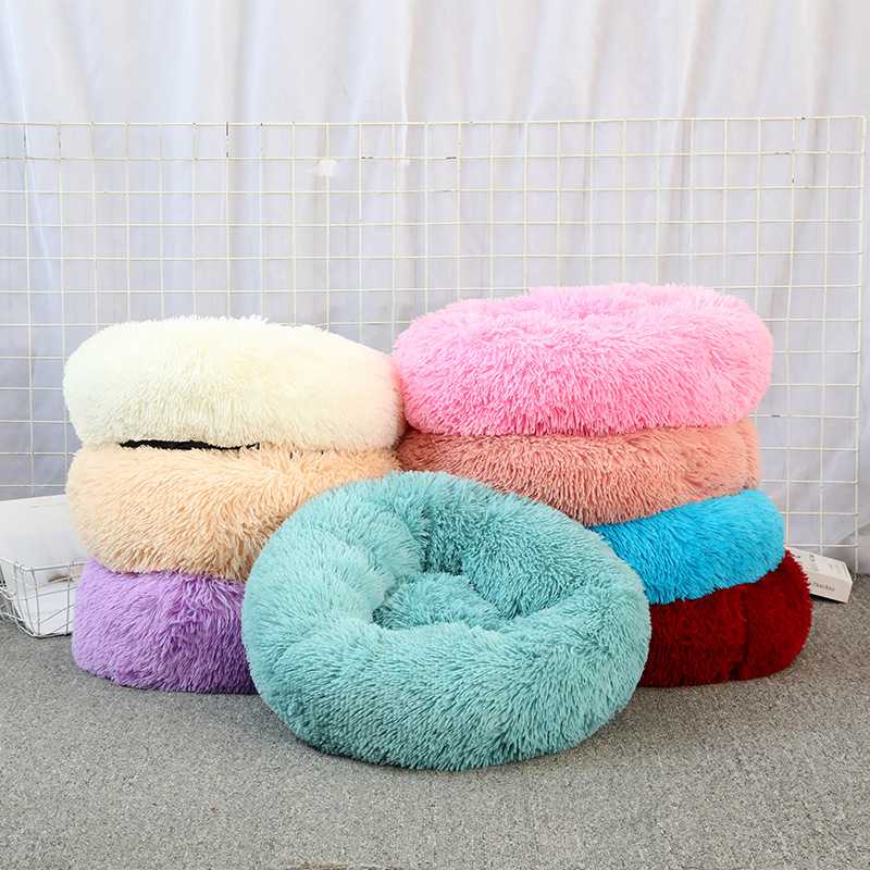 Dropshipping Winter Warming Deep Sleep Sweet Night Pet Bed Soft Dog Cushion Cat Pet House