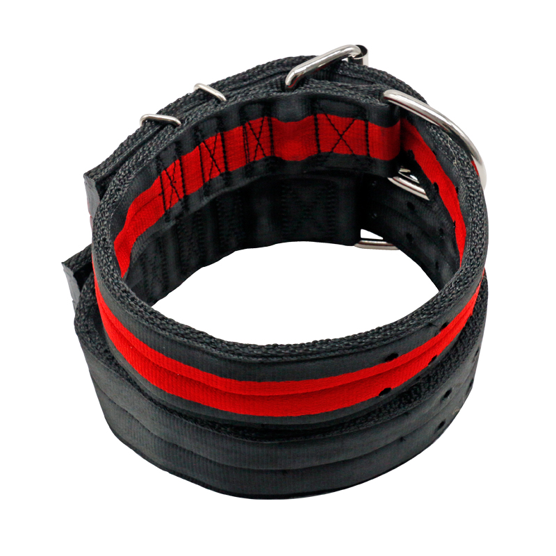 Durable 50mm Width Pitbull Dog Collar Heavy Duty Big Nylon Dog Collar With Metal Roller Buckle