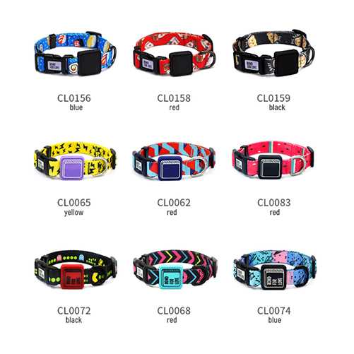 Durable Comfortable Collar Dog Cotton Pet Collars Leashes