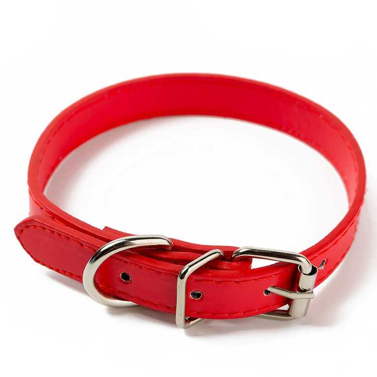 Durable Personalized Soft Pet Collar Custom Adjustable Pet Leather Dog Collar