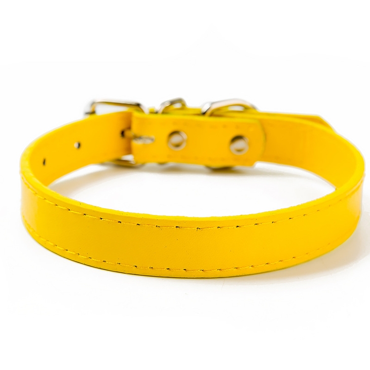 Durable Personalized Soft Pet Collar Custom Adjustable Pet Leather Dog Collar