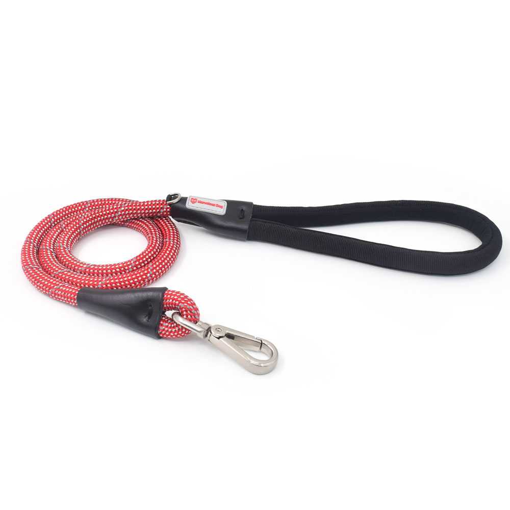 Durable Pet Walking Adjustable Nylon Reflective Silk Pet Dog Leashes