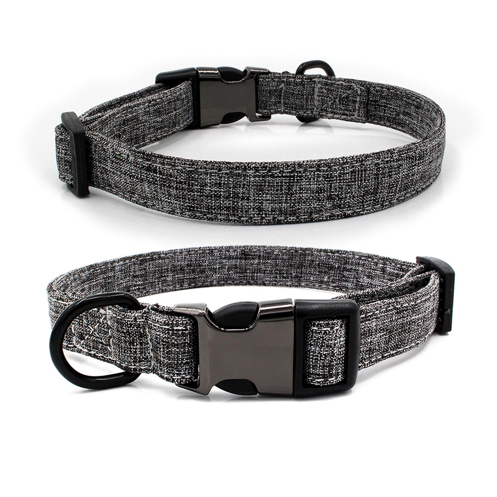 Eco Friendly Pet Supplies Custom Reflective Pet Collars Leashes Cats Small Dogs