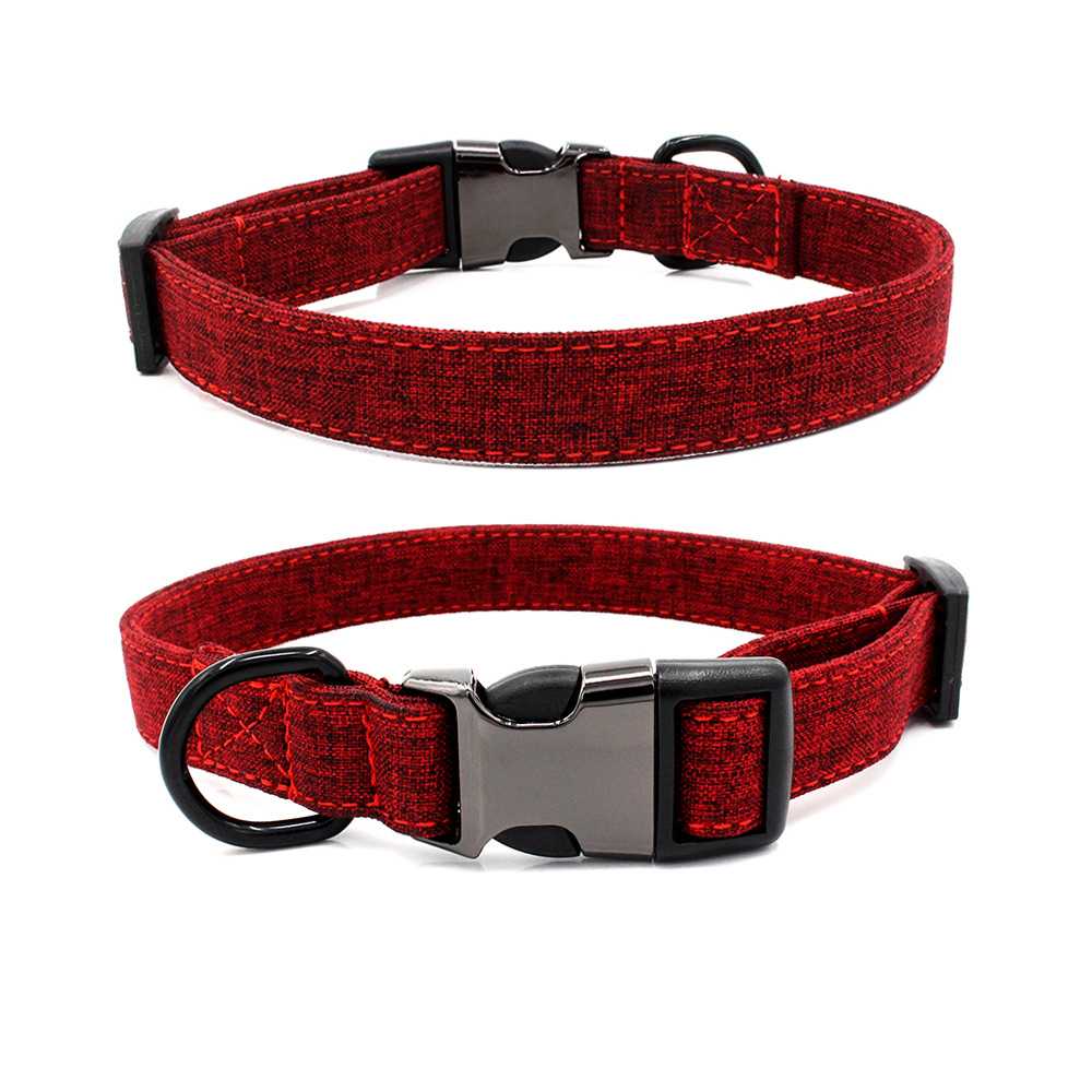 Eco Friendly Pet Supplies Custom Reflective Pet Collars Leashes Cats Small Dogs