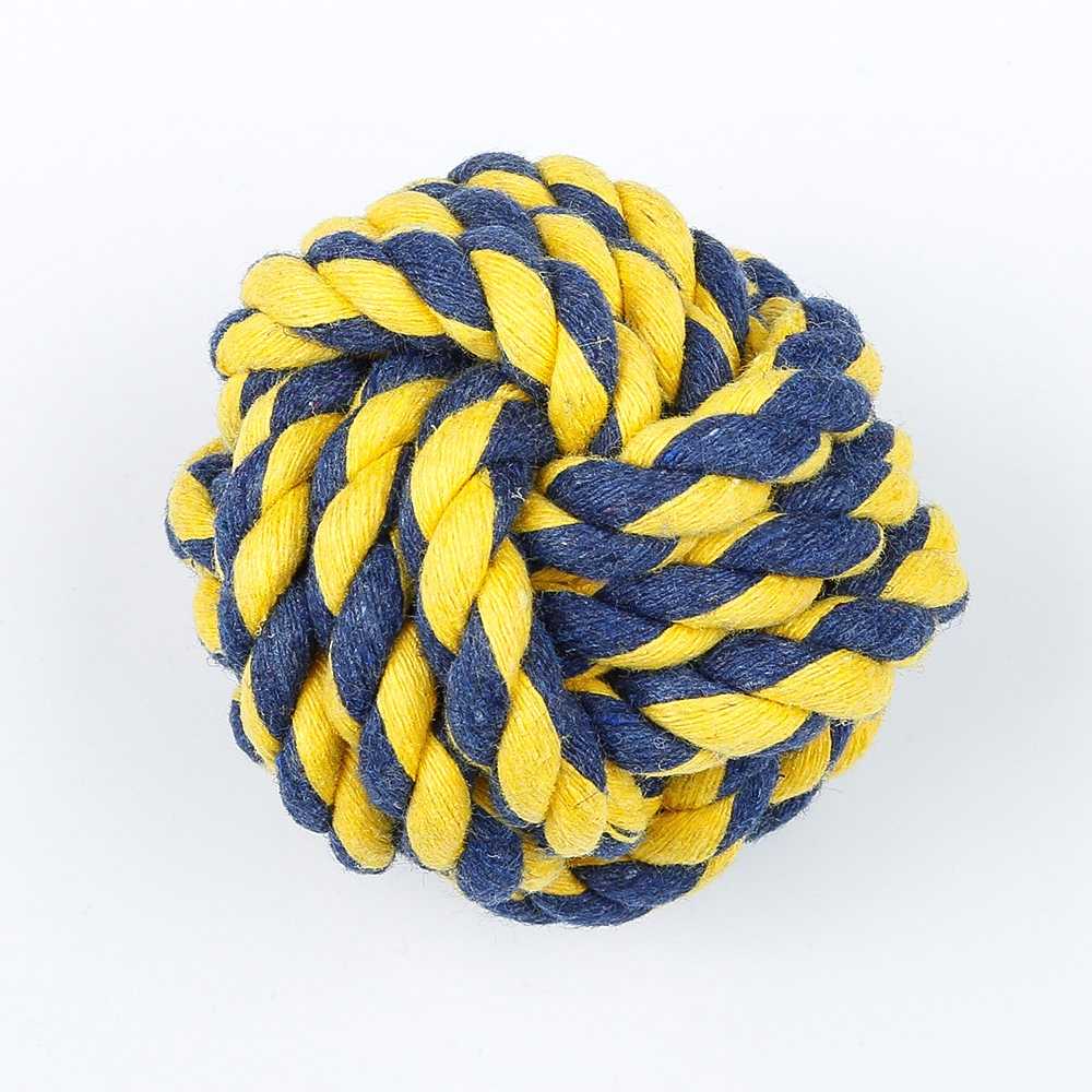 Eco Friendly Play Cotton Rope Ball Pet Toys Dog Pet Products Chew Dog Toys Para Perro Toy