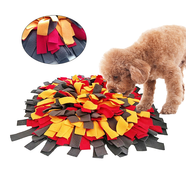 Educational Pet Toy Can Be Washed Splice Pet Sniffing Mat Training Blanket Physically Exhausting Dog Sniff