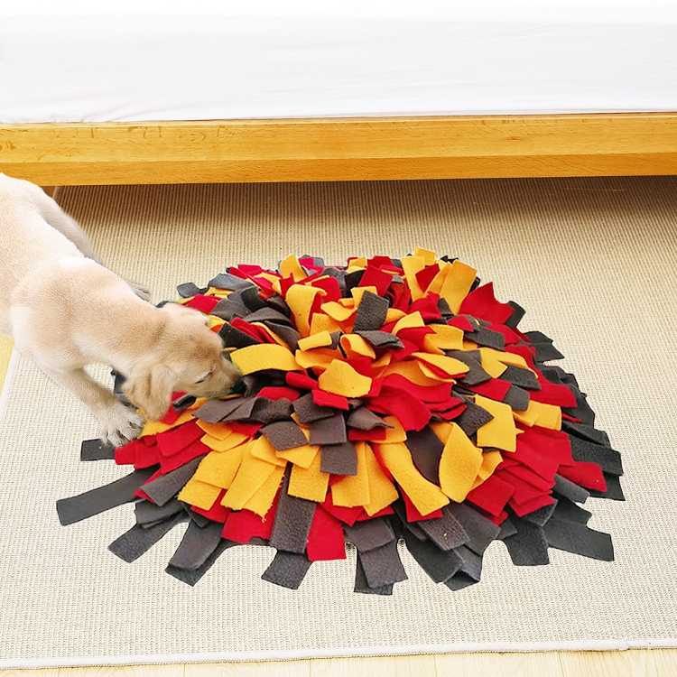 Educational Pet Toy Can Be Washed Splice Pet Sniffing Mat Training Blanket Physically Exhausting Dog Sniff