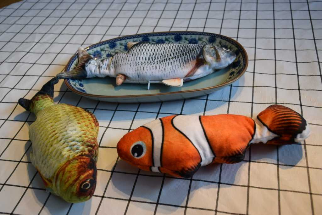 Electric Fish Simulation Fish Funny Cat Beating Fish Funny Cat Pet Toy Usb Charging