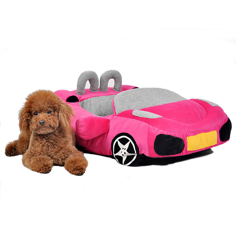 Elevated Warm Durable Novelty Car Shape Dog Pet Bed