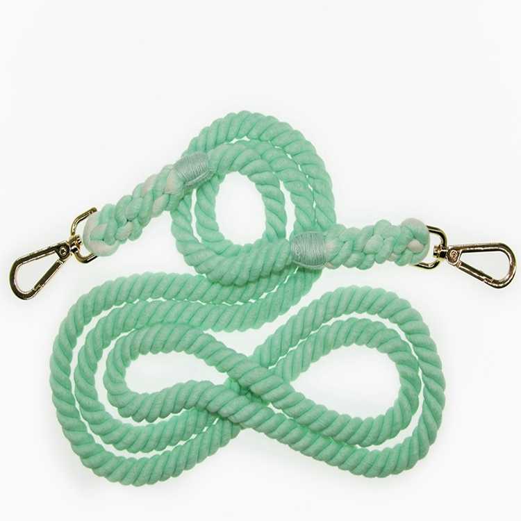 Found Leash Rope Natural Ombre Colors Dog Leash With Ing