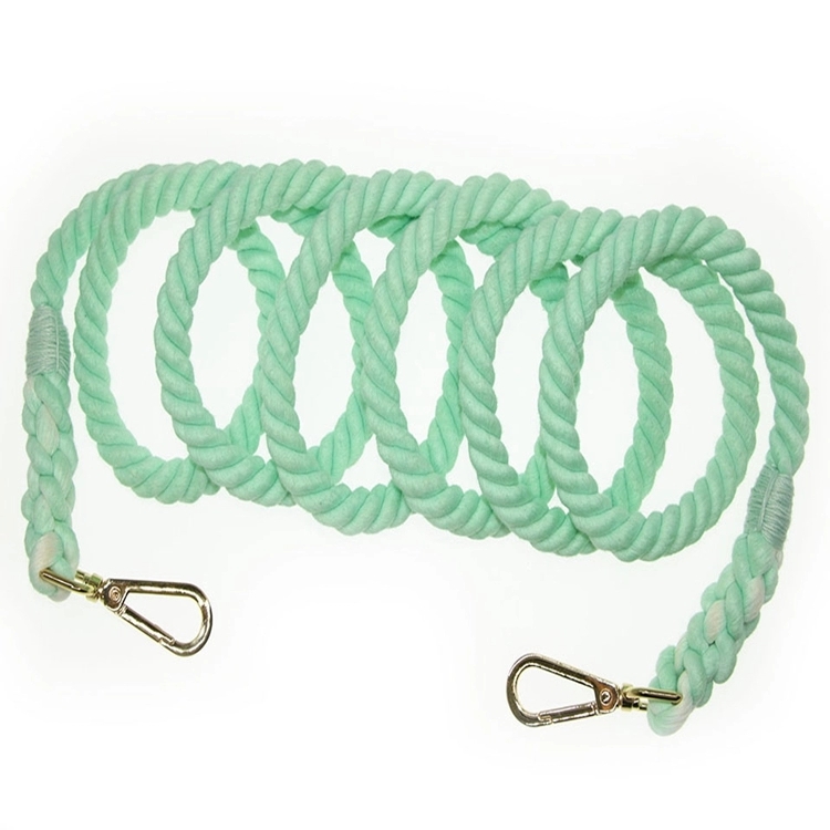 Found Leash Rope Natural Ombre Colors Dog Leash With Ing