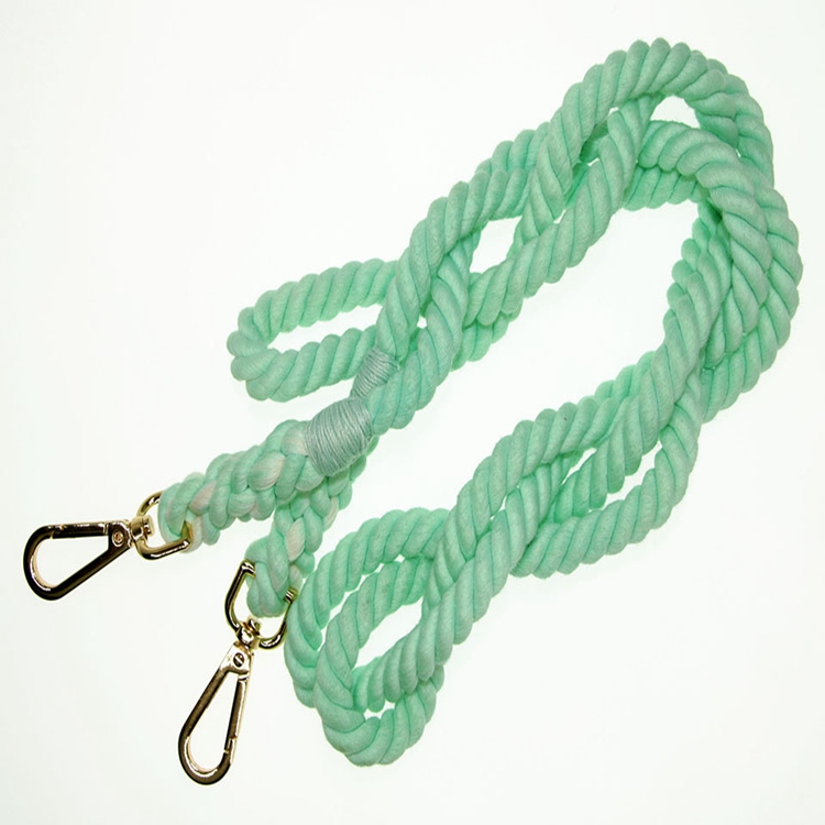 Found Leash Rope Natural Ombre Colors Dog Leash With Ing