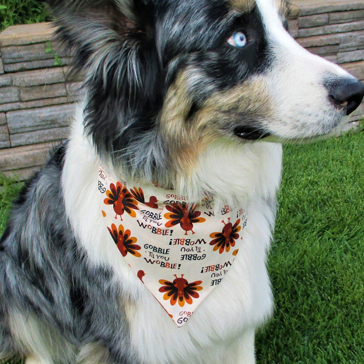 Good Sales Washable Fall Pumpkin Pet Scarf Triangle Autumn Pet Bandanas Maple Leaf Dog Bibs Thanksgiving