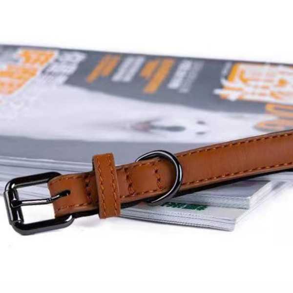 Gougelila Amazon Leather Waterproof Cloth Pet Collar Dog Collar