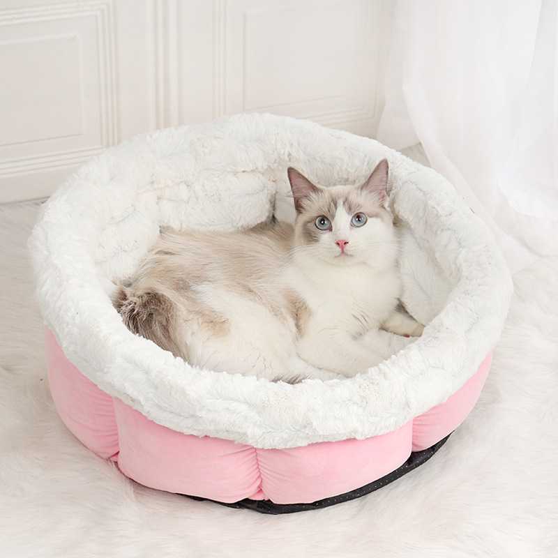 Guaranteed Proper Petal Shape Anti Anxiety Pet Bed Kennels Dogs