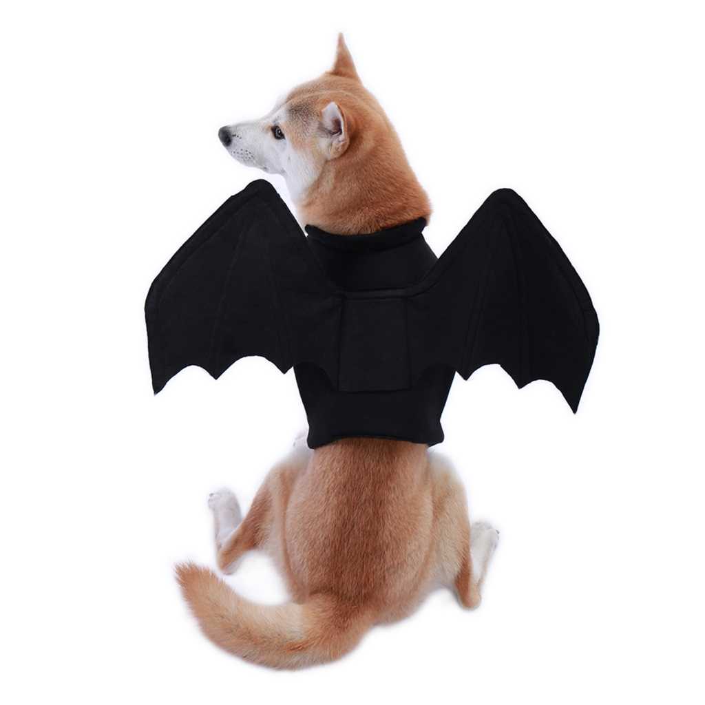 Halloween Bat Pet Clothes Pirate Dog Cat Costume Suit Corsair Dressing Up Party Apparel Clothing Cat Dog Plus Hat By Idepet