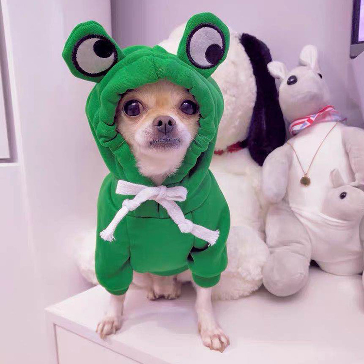 Halloween Dog Fashions Pet Clothes Fruit Cosplay Costume Winter Warm Hoodies Pet Clothing Dog Clothes