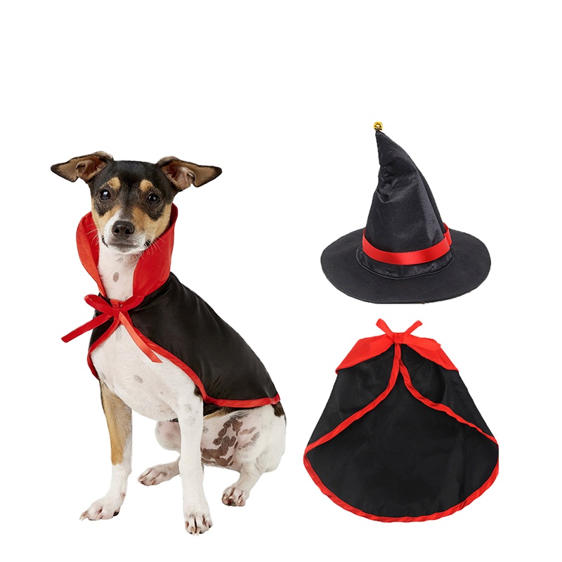Halloween Holiday Hat Set Pet Cat Dog Fun Clothing Accessory