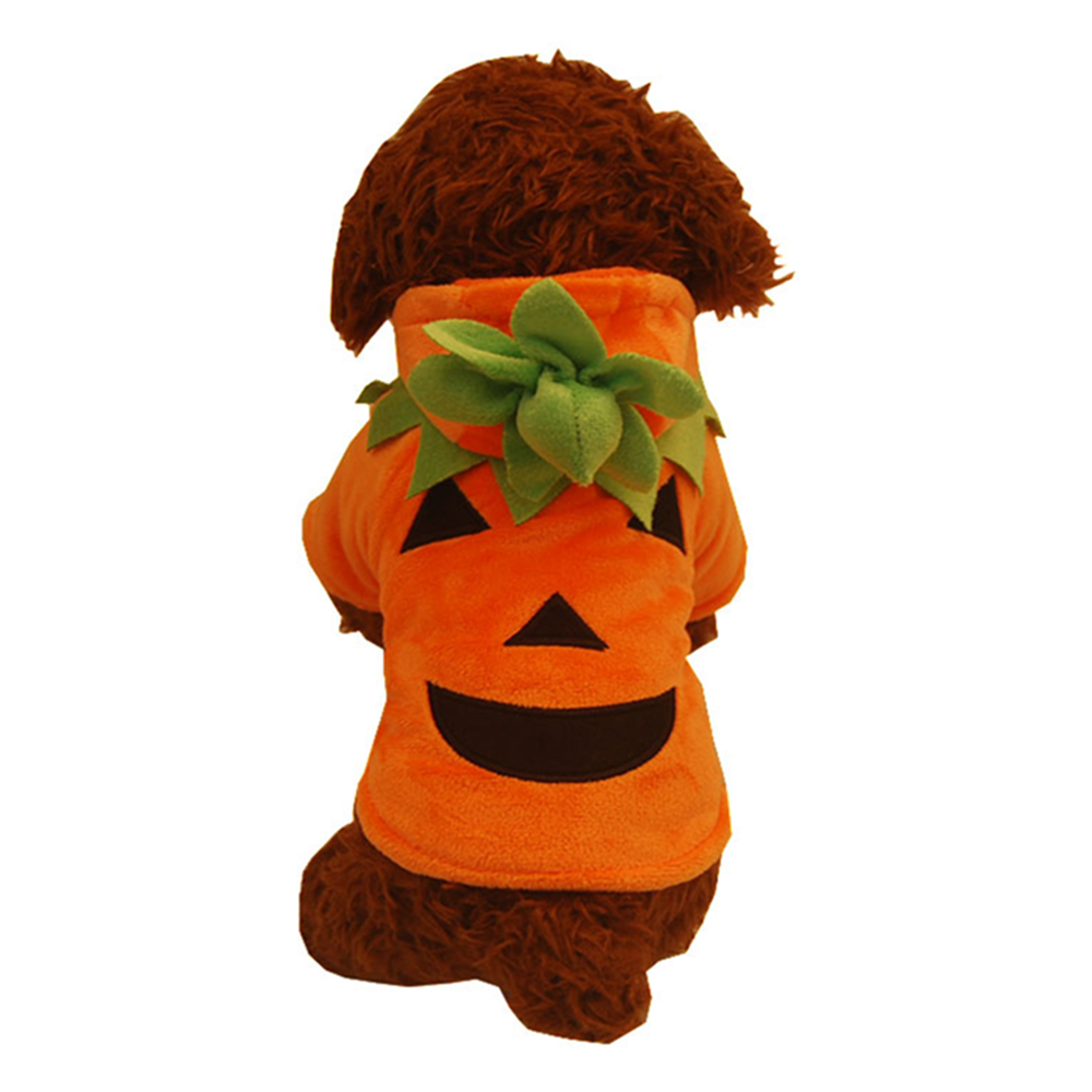 Halloween Party Dog Pumpkin Costume Winter Season Pet Dog Clothes