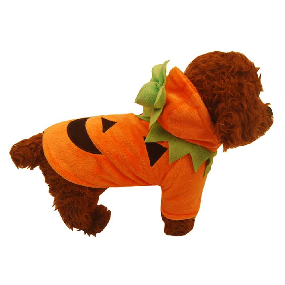 Halloween Party Dog Pumpkin Costume Winter Season Pet Dog Clothes