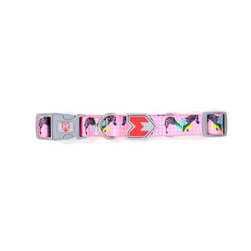 Heat Transfer Print Pet Dog Collar Dog Leash Set With Pattern