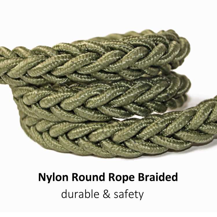 Heavy Duty Durable Strong Climbing Rope Braided Dog Leash Pets