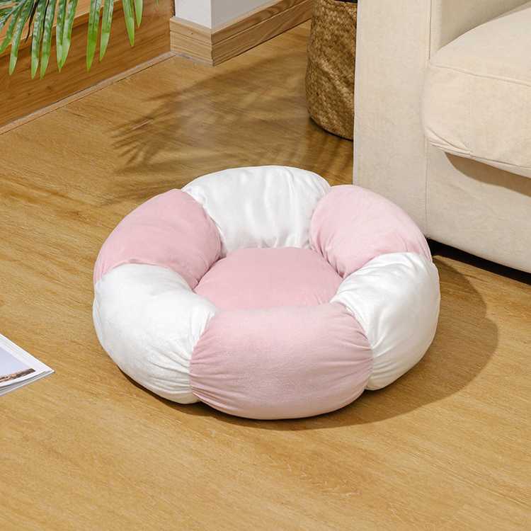 High End Soft Round Donuts Dog Pet Bed Suppliers