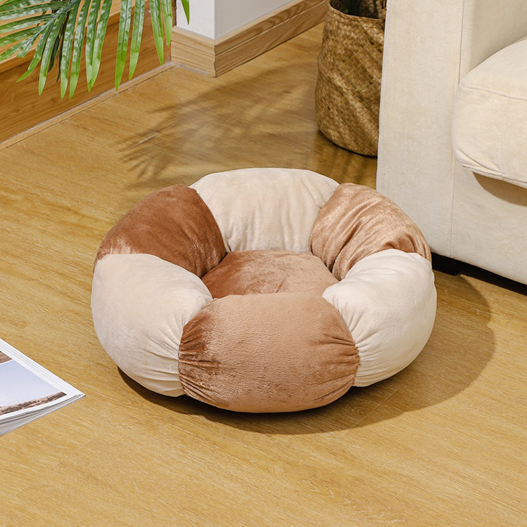 High End Soft Round Donuts Dog Pet Bed Suppliers
