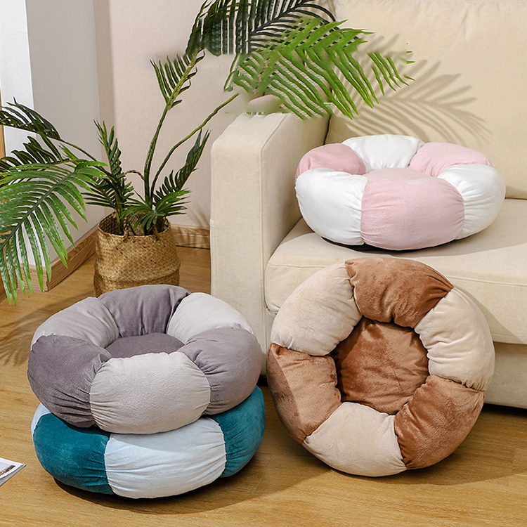High End Soft Round Donuts Dog Pet Bed Suppliers