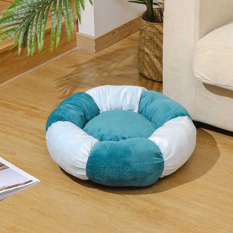 High End Soft Round Donuts Dog Pet Bed Suppliers