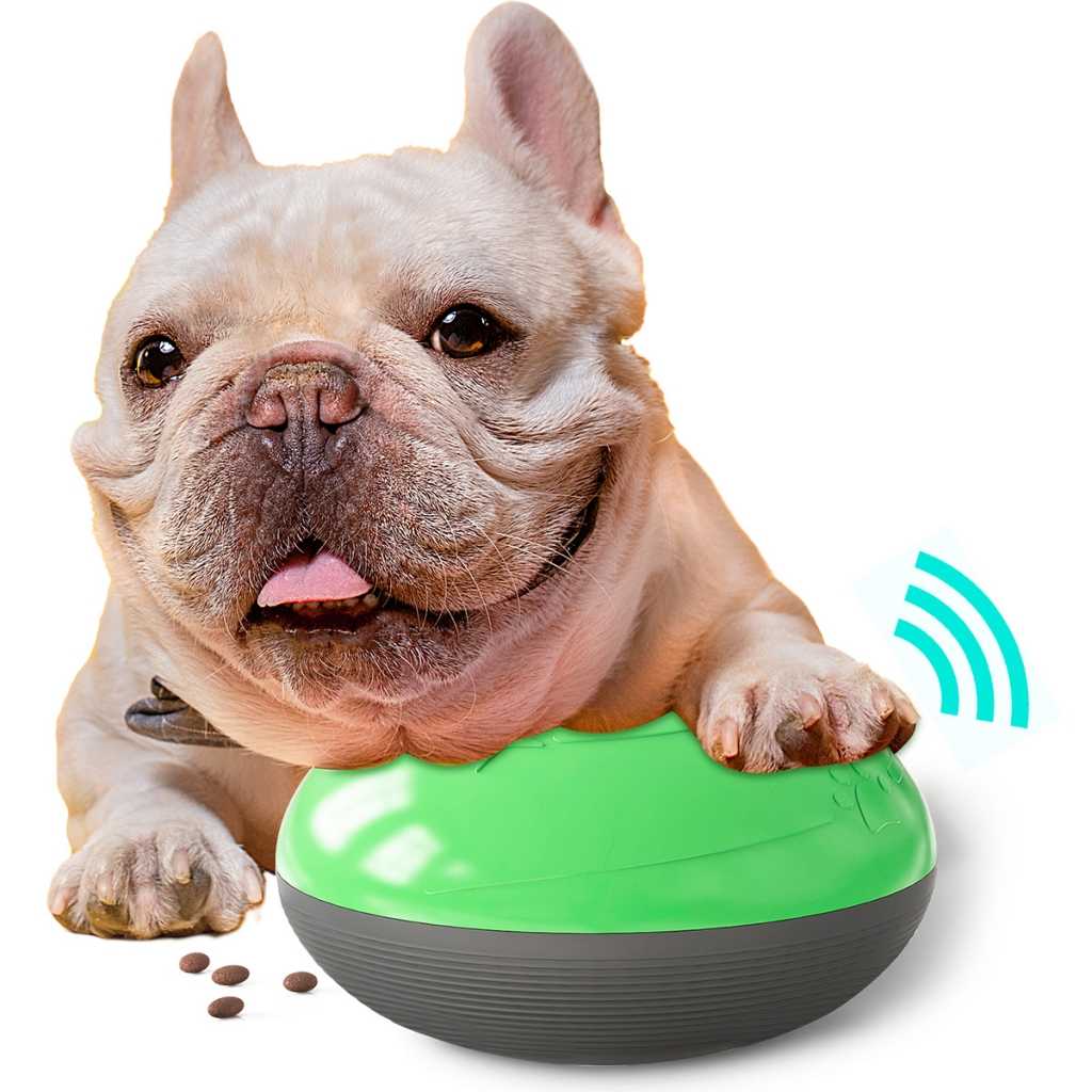 IQ Treat Ball Smart Dog Food Interactive Dog Toys Food Dispenser Slow Feeder Dog Puzzle ToysTreat Dispensing Dog Pet Toys