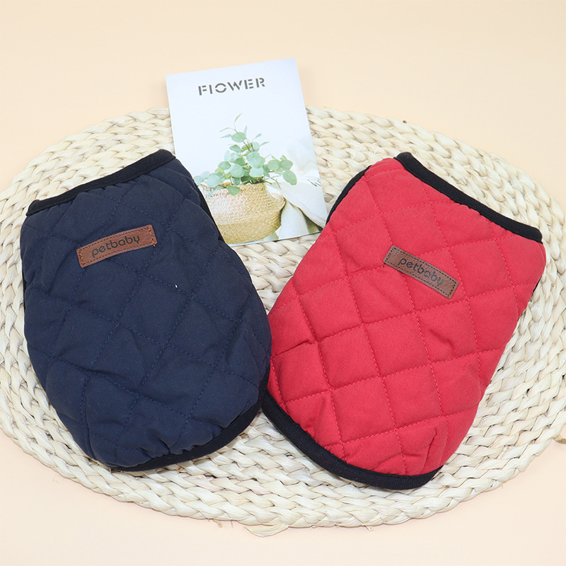 Ing Navy   Red   Beige Pet Winter Clothes Pets Accessories Pet Dog