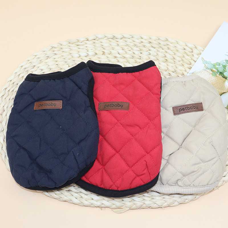 Ing Navy   Red   Beige Pet Winter Clothes Pets Accessories Pet Dog