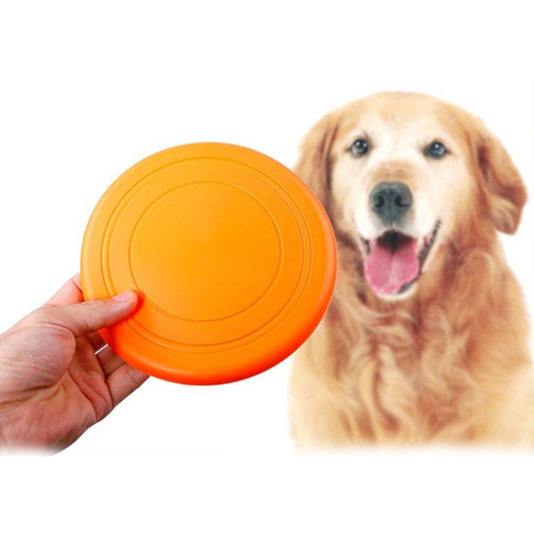 Ing Pet Toy Dog Flying Plate Training Silicone Pet Product