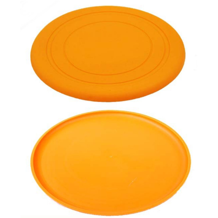 Ing Pet Toy Dog Flying Plate Training Silicone Pet Product