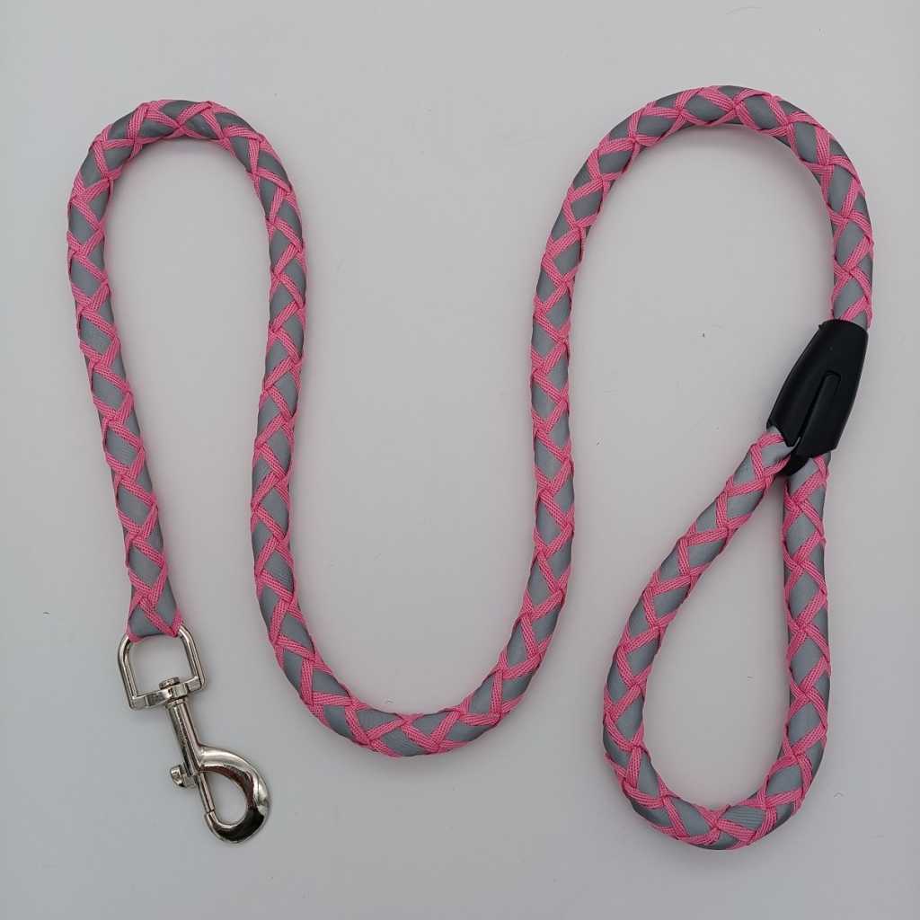 Ing Product Reflective Braided Polyester Pet Leash Training Dog