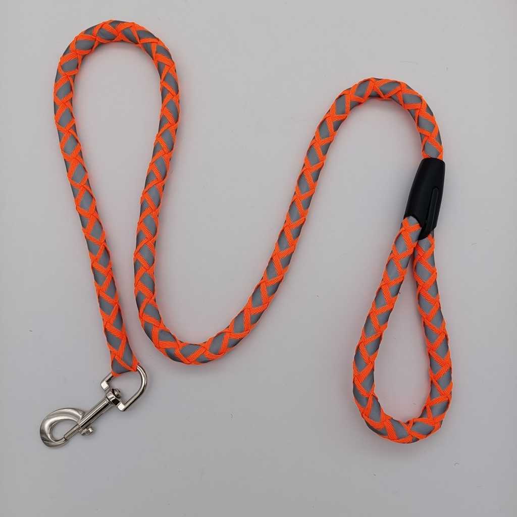 Ing Product Reflective Braided Polyester Pet Leash Training Dog