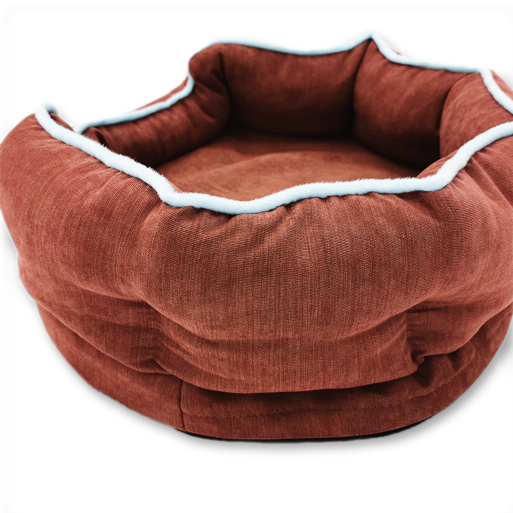 Innovative Cute Shape Memory Foam Orthopedic Round Pet Beds Dogs