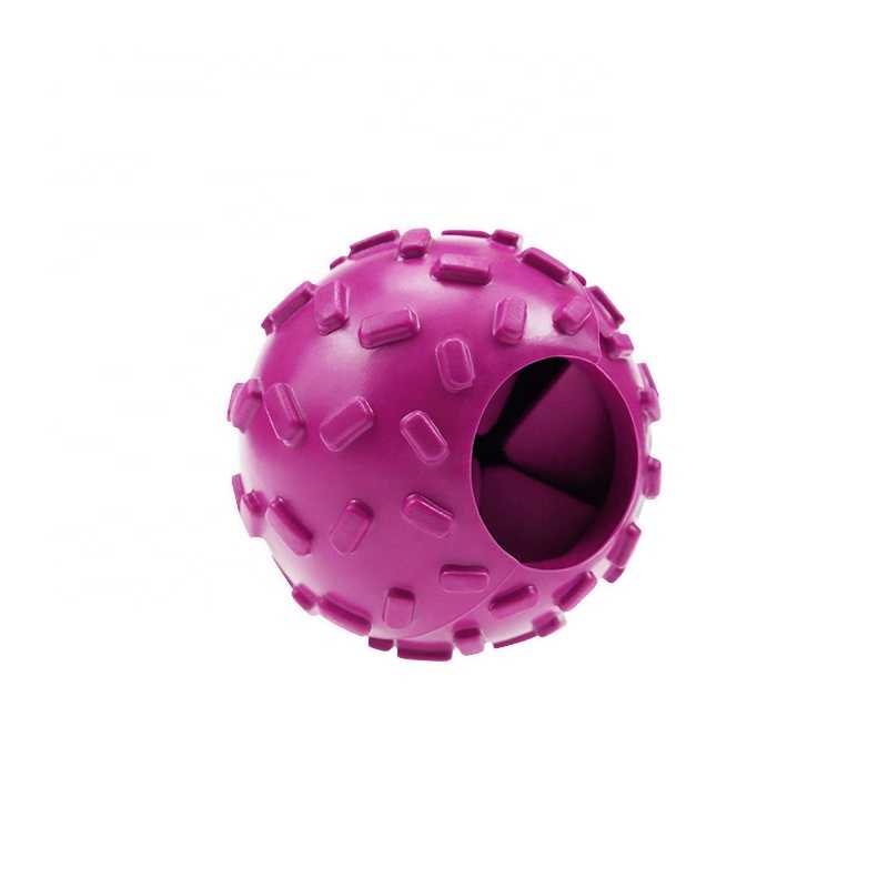 Interactive Ball Toy Food Leakage Ball Toothbrush Sustainable Chewing Pet Toy Baby Dogs  