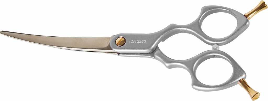 KISS Series Professional Hair Scissors Dog Grooming Curved Scissors