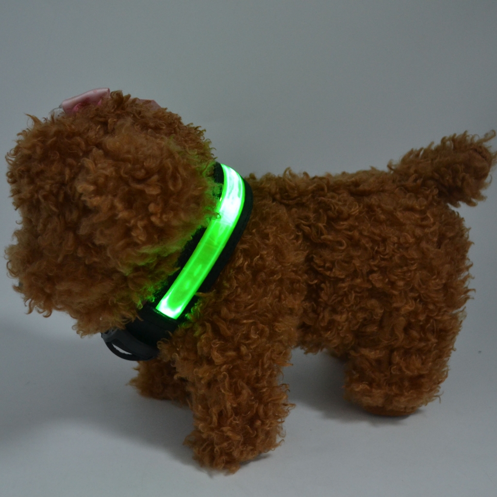LED Dog CollarNight Pet Collar Dog USB Rechargeable Waterproof Durable Glowing Dog Collar