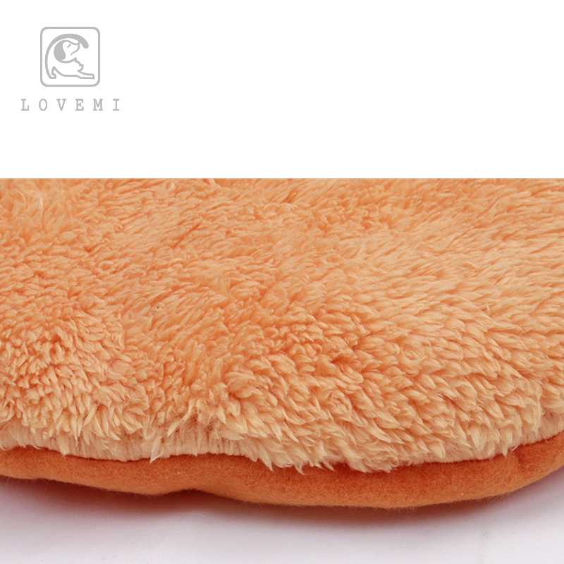 LOVEMI Halloween Plush Novel Cozy Cartoon Pumpkin Hideout Cave Pet Bed