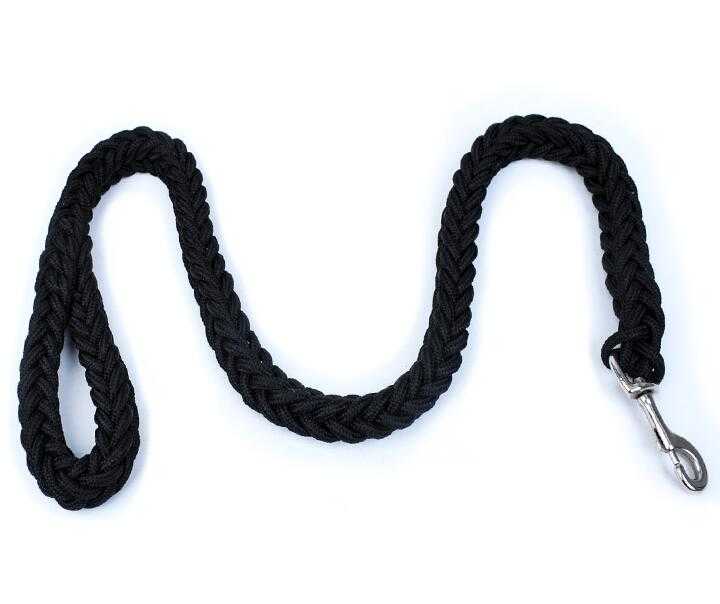 Large Dog Leash Durable Nylon Rope Braided Dog Pet Leash