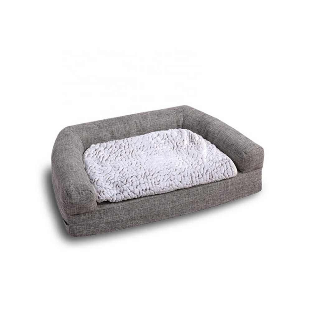 Large Size Cozy 2Way Use Sofa Bed Orthopedic Pet Bed Foldable Mattress Memory Foam Dog Beds Pet Mattress Pet Supplies