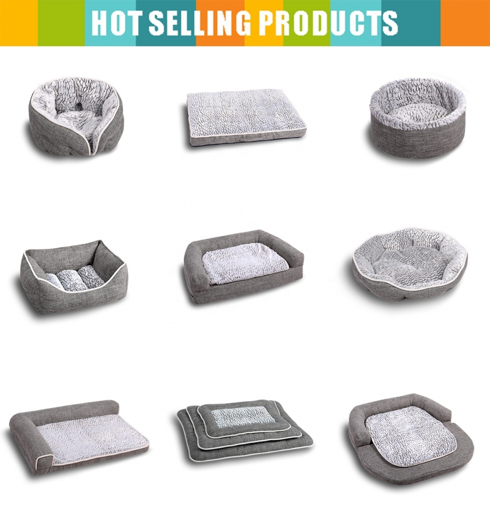 Large Size Cozy 2Way Use Sofa Bed Orthopedic Pet Bed Foldable Mattress Memory Foam Dog Beds Pet Mattress Pet Supplies