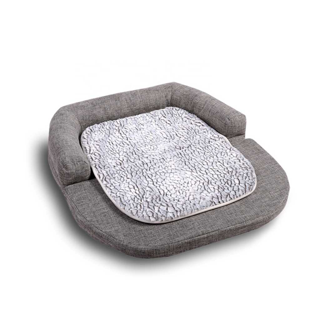 Large Size Cozy 2Way Use Sofa Bed Orthopedic Pet Bed Foldable Mattress Memory Foam Dog Beds Pet Mattress Pet Supplies