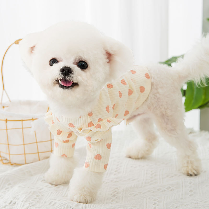 Love Base Spring Autumn Thin Pet Clothes