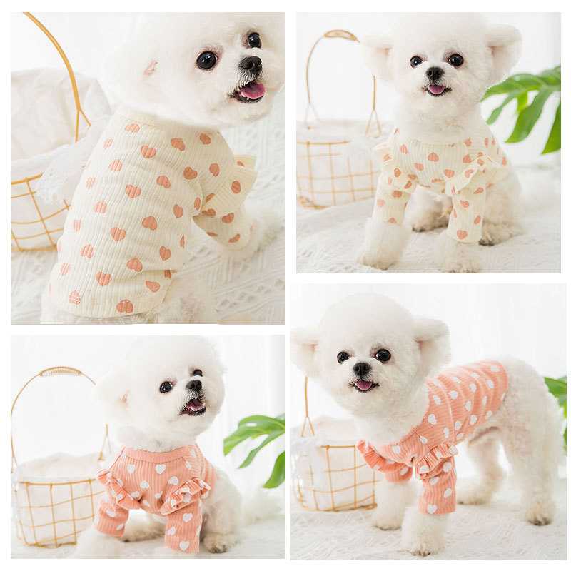 Love Base Spring Autumn Thin Pet Clothes