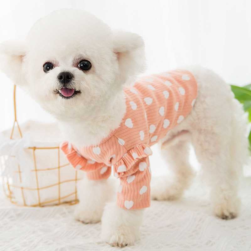 Love Base Spring Autumn Thin Pet Clothes