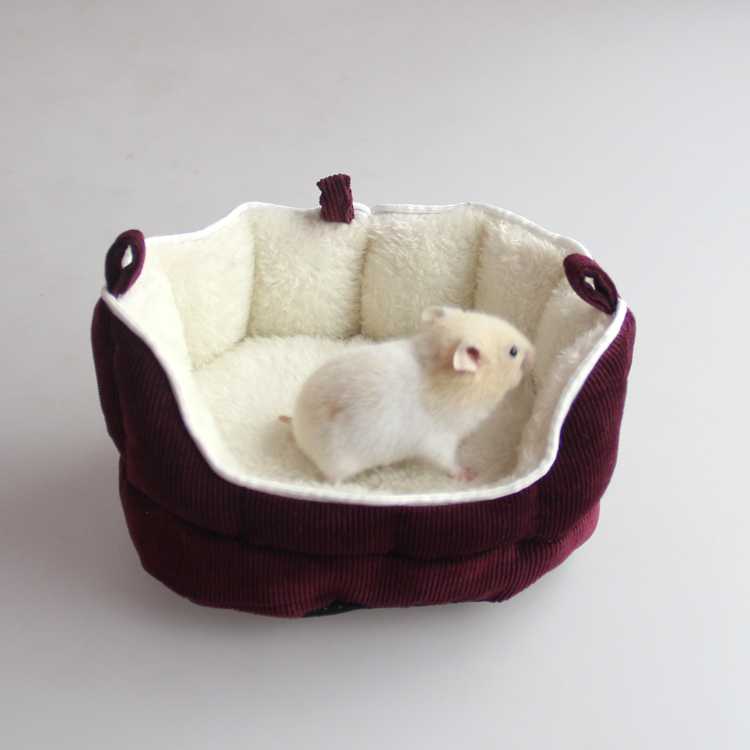 Manufacturer Cute Small Pet Bed Soft Cotton Hamster Bed